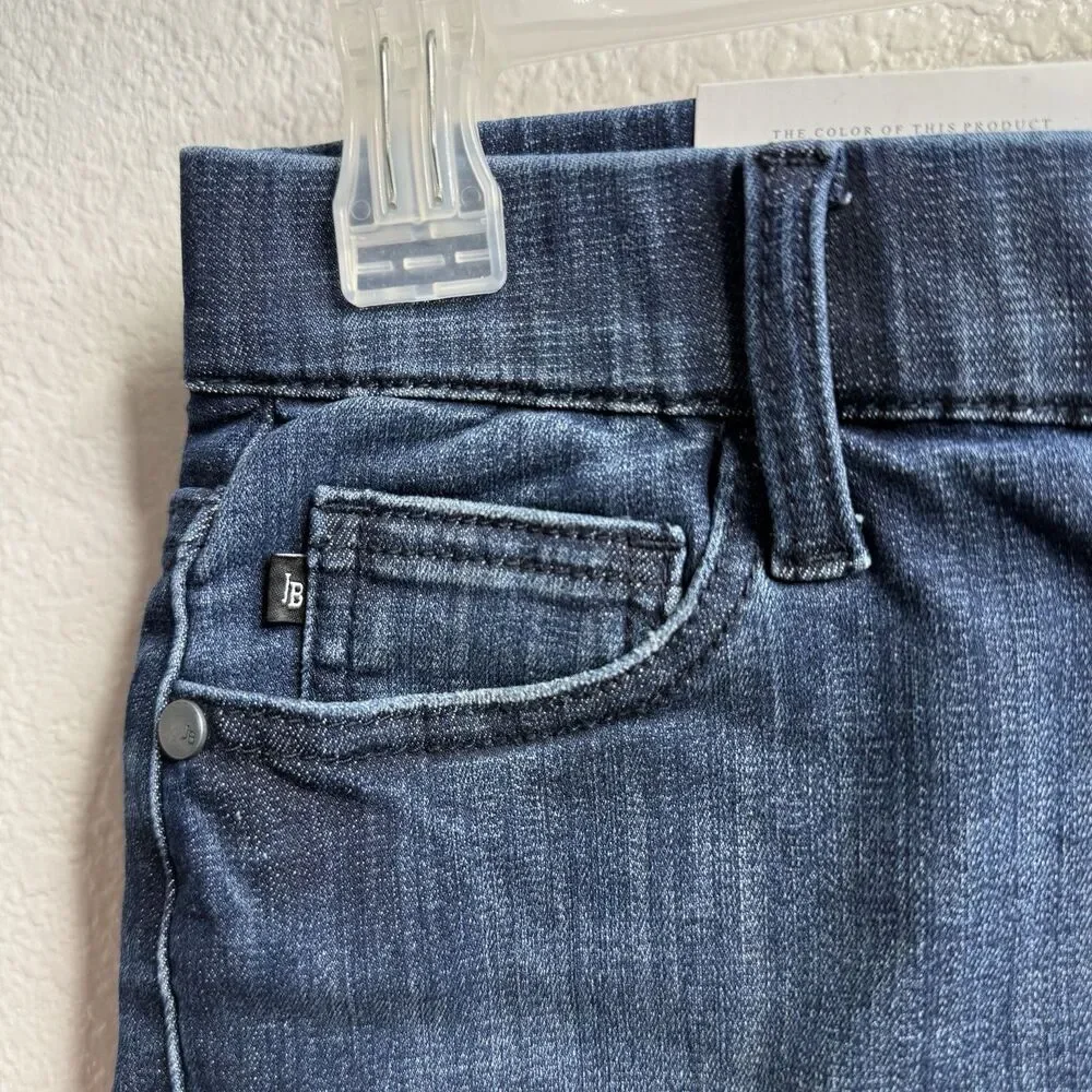 Judy Blue Pull On Shorts Medium Dolphin Hem Elastic High Waist Stretch JB150199 - Picture 2 of 13